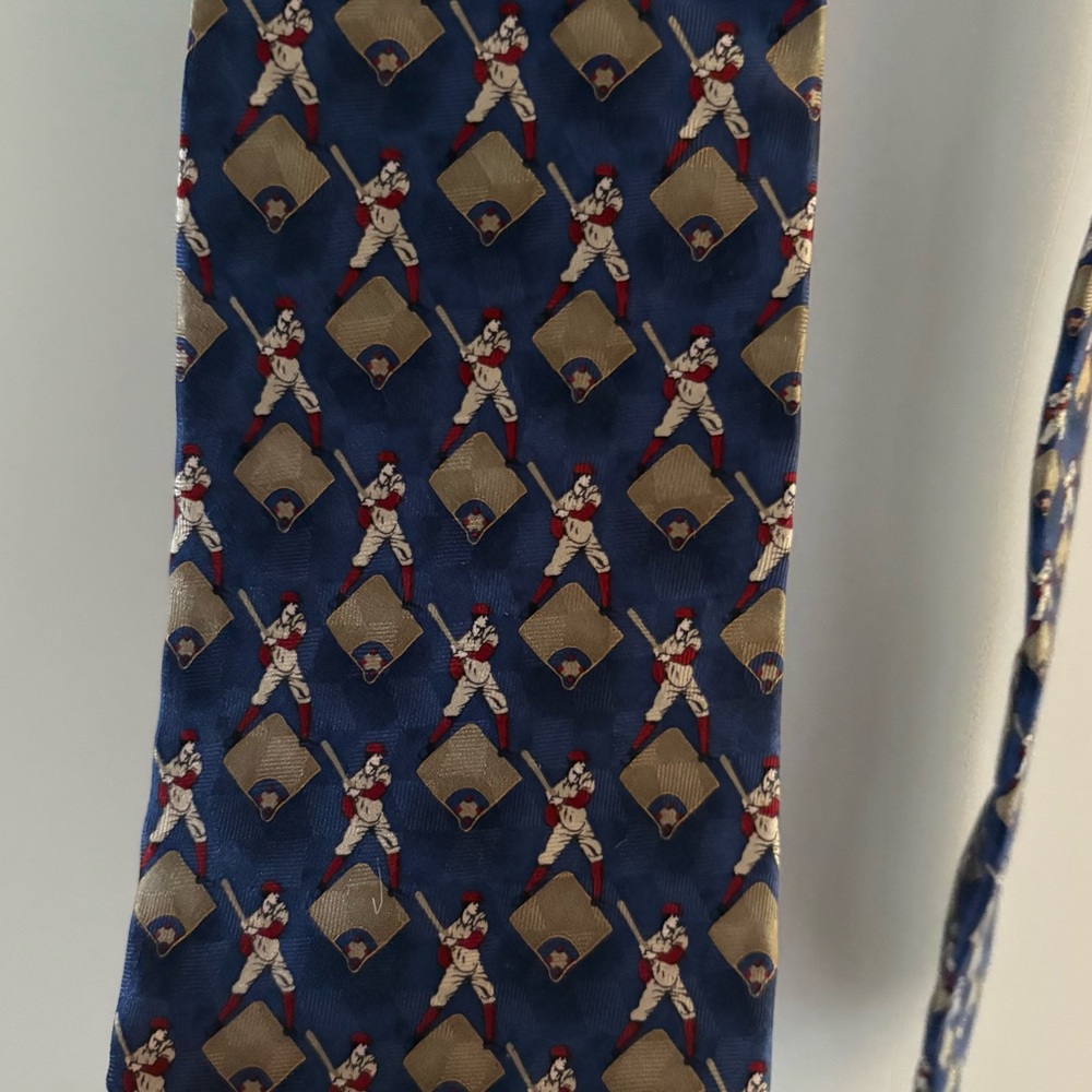 Vintage: Nordstrom / J.Z. Richards •‎ All Silk Baseball Tie